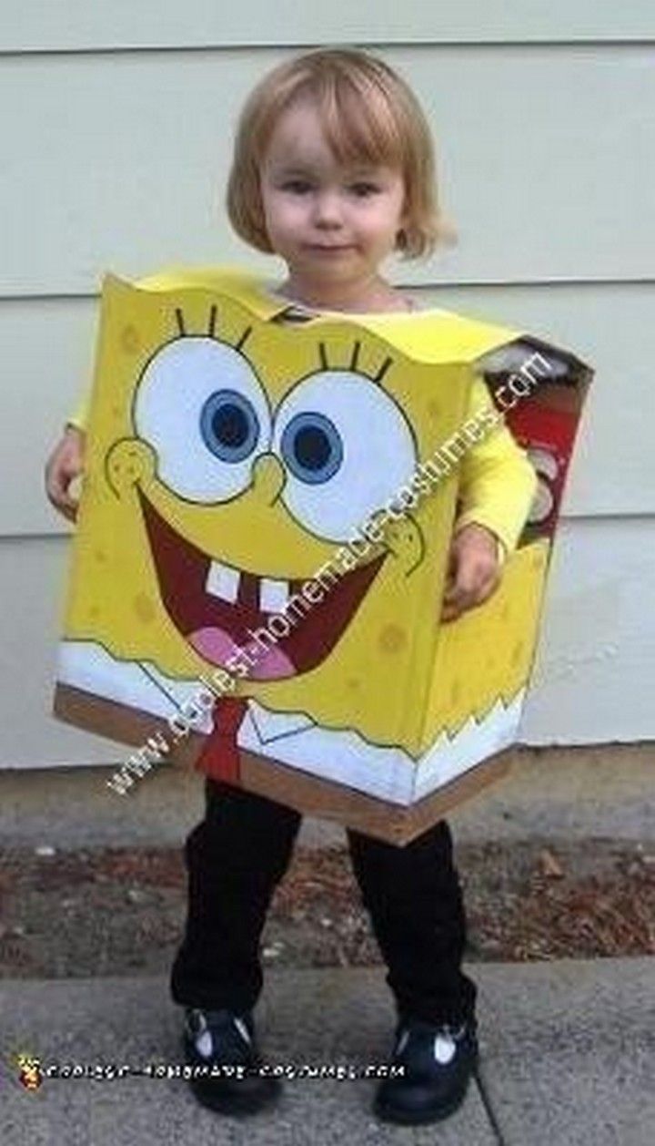 Coolest DIY Spongebob Halloween Costume Idea