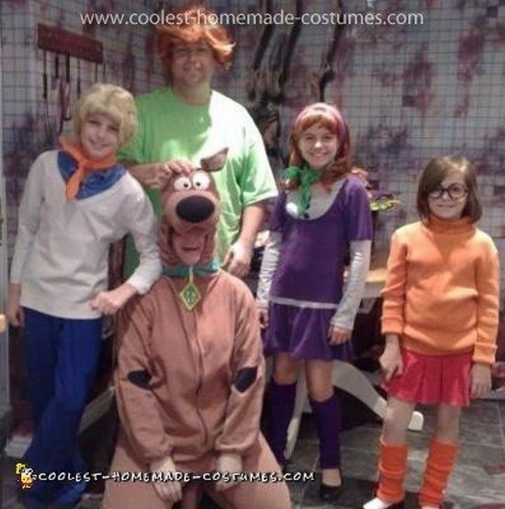 Coolest Family Scooby Doo Costume