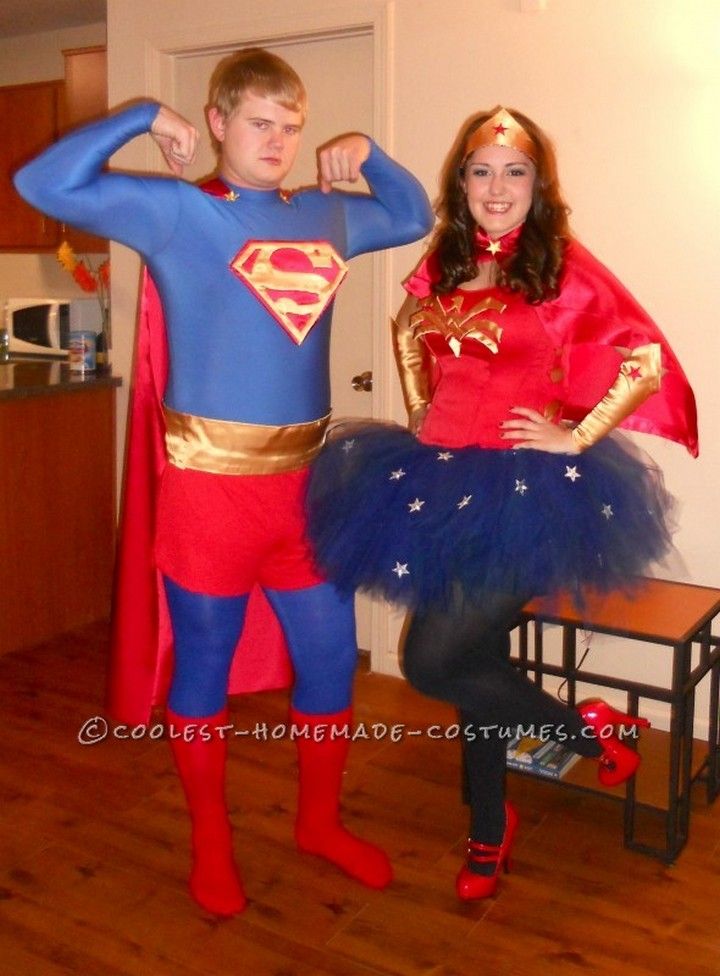 Coolest Homemade Superman And Wonder Woman Couples
