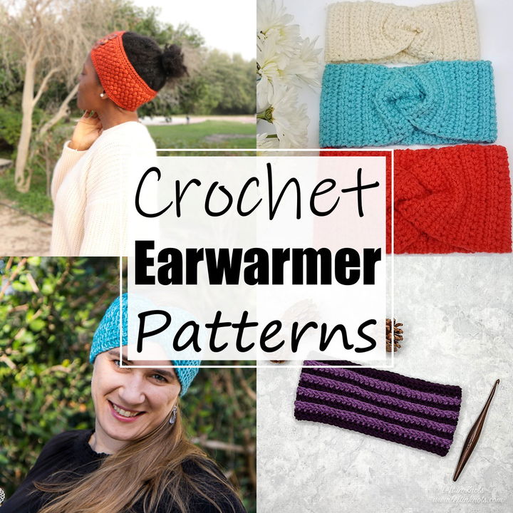 20 Crochet Ear Warmer Patterns For Winter