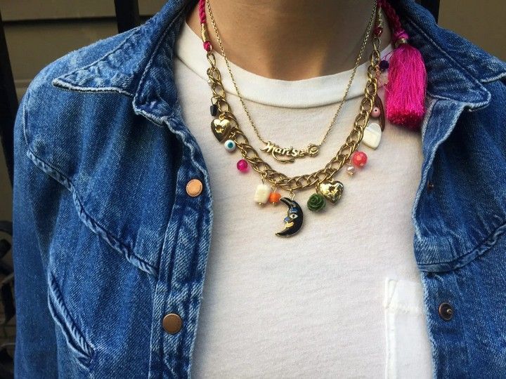 DIY Adjustable Charm Necklace