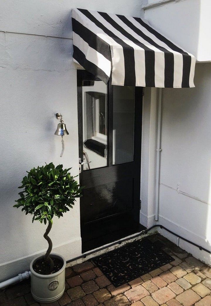 DIY Back Door Awning