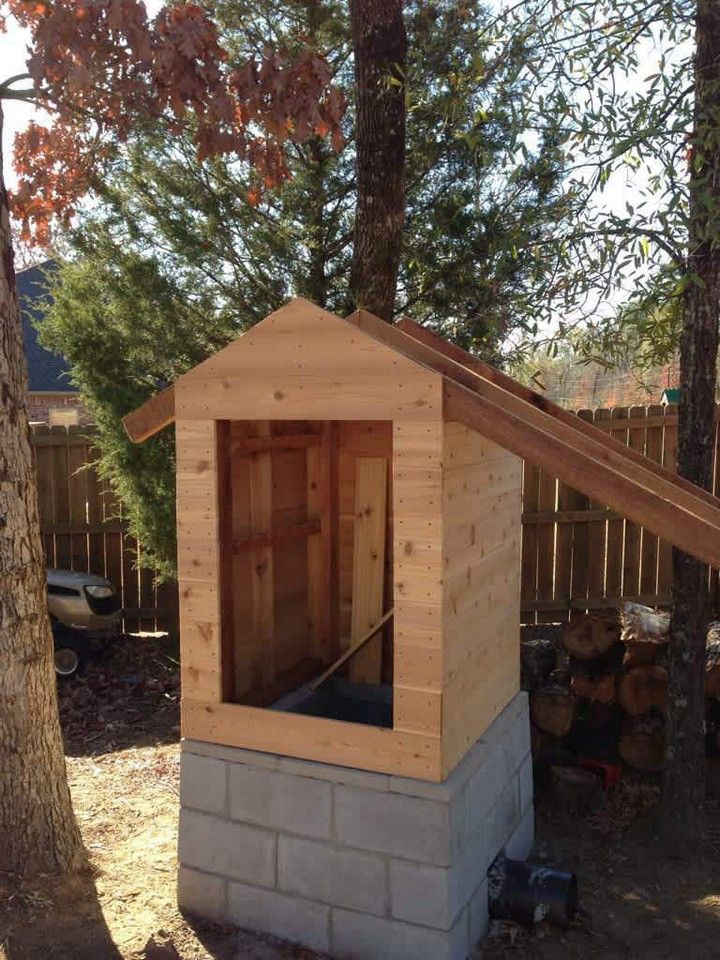 DIY Backyard Smokehouse Plan