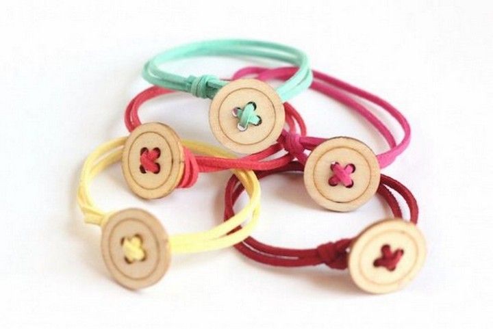 DIY Button Bracelet