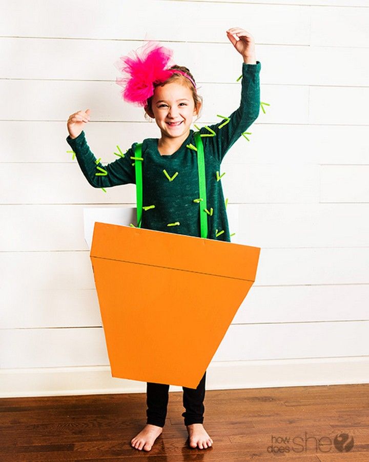 DIY Cactus Costume 2