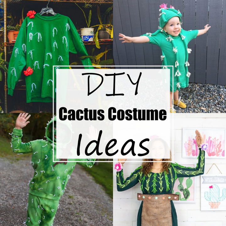 15 DIY Cactus Costume Ideas For Holiday Season