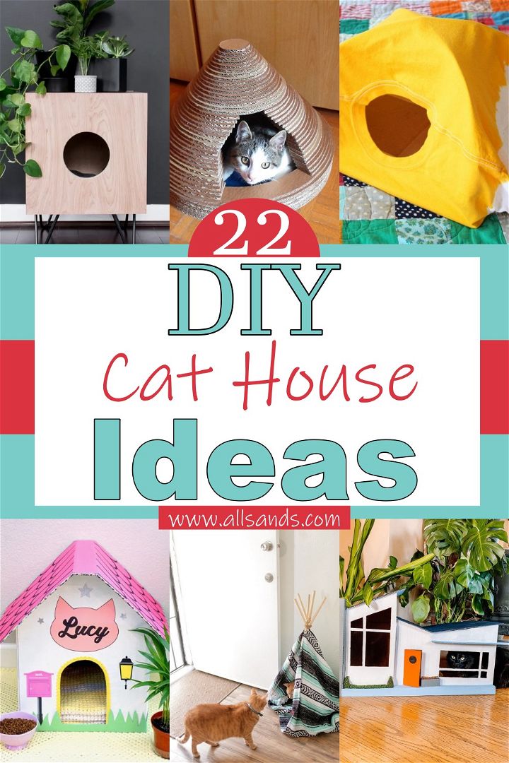 DIY Cat House Ideas 1