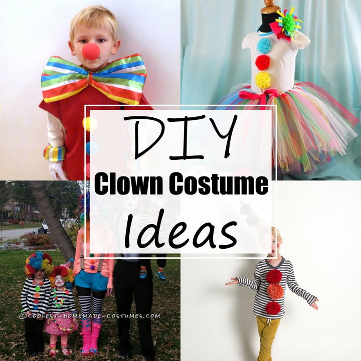 13 DIY Clown Costume Ideas For Fun