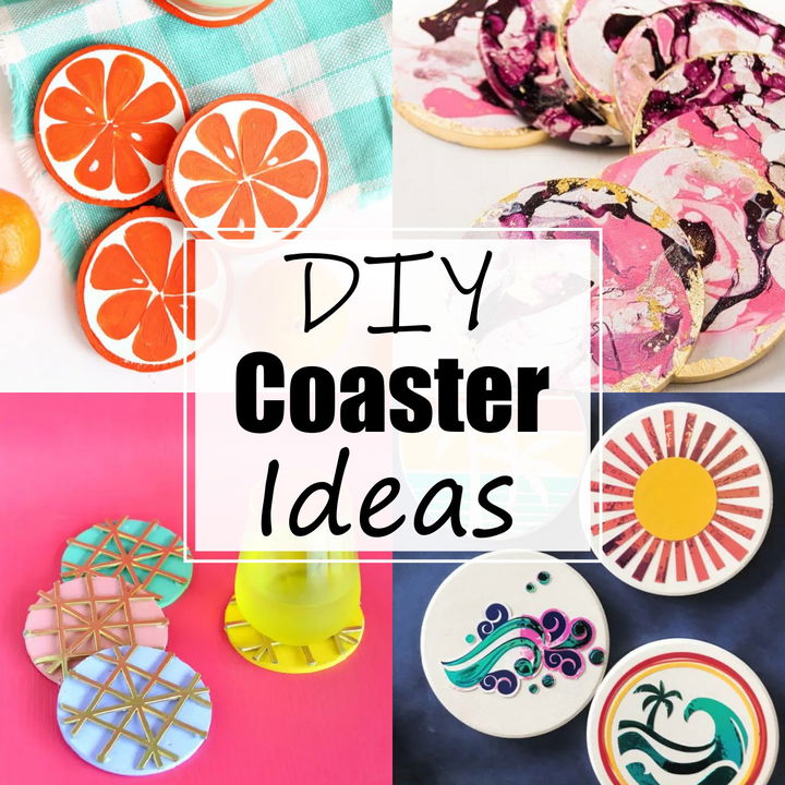 17 Easy DIY Coaster Ideas For Gift Giving