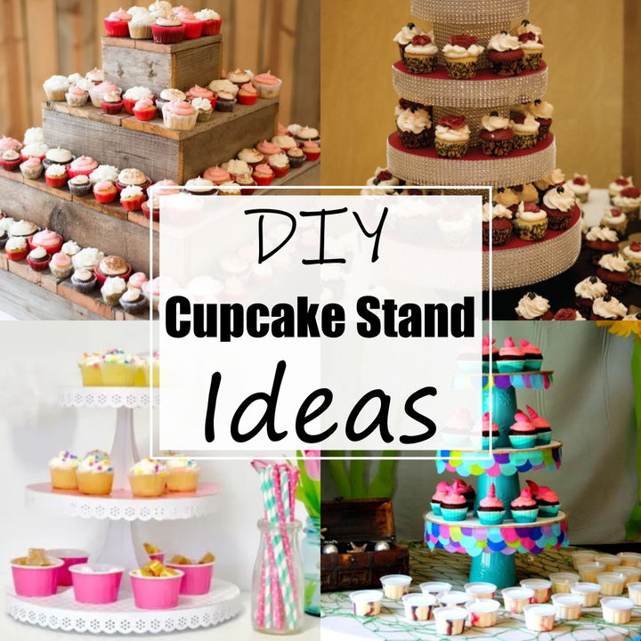 15 DIY Cupcake Stand Ideas For Parties