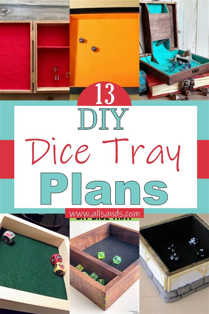 DIY Dice Tray Plans