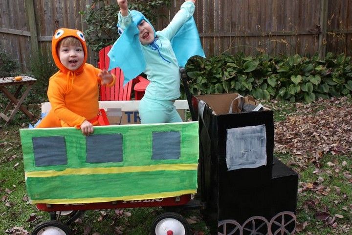 DIY Dinosaur Train Costume