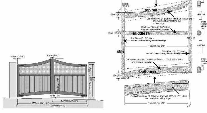 DIY Driveway Gate Build 1