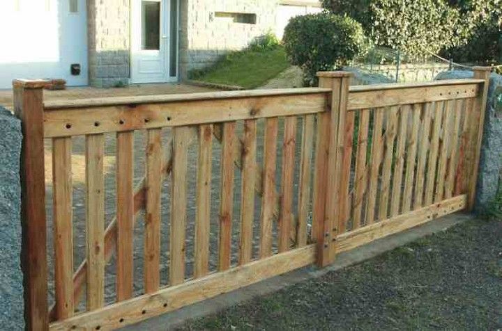 DIY Driveway Gate