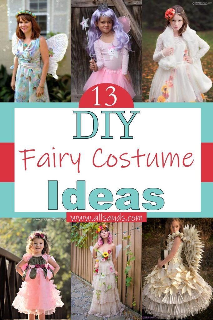 13 Best DIY Fairy Costume Ideas For Kids - All Sands