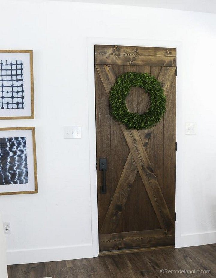 Farmhouse Style Wood Door