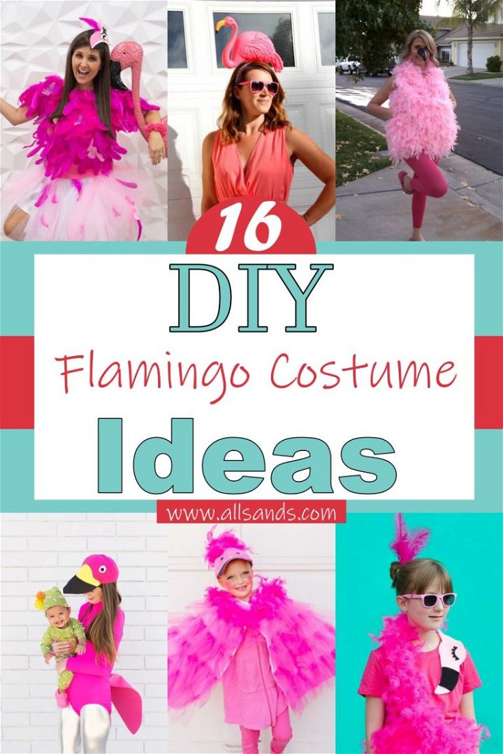 16 Creative DIY Flamingo Costume Ideas For Holiday Season - All Sands