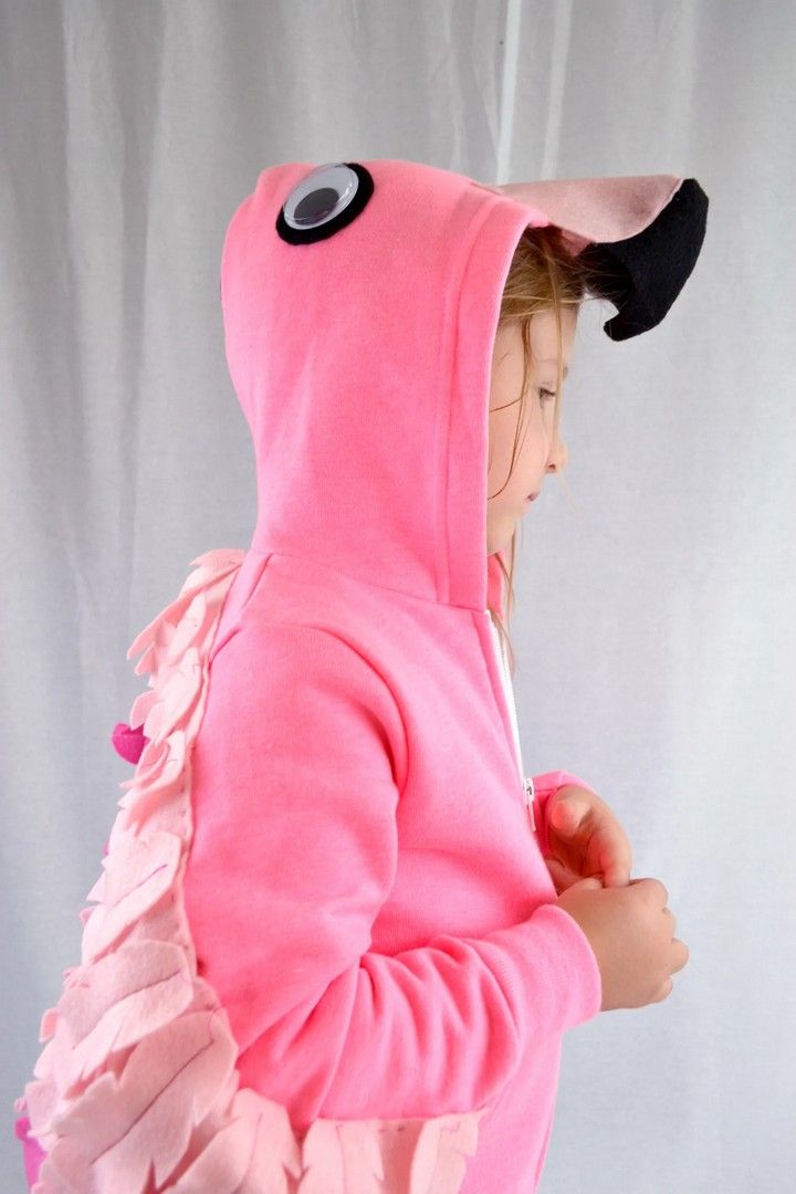 DIY Flamingo Halloween Costumes