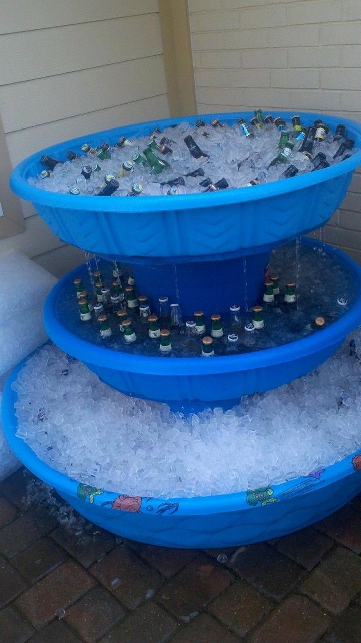 DIY Fountain Cooler