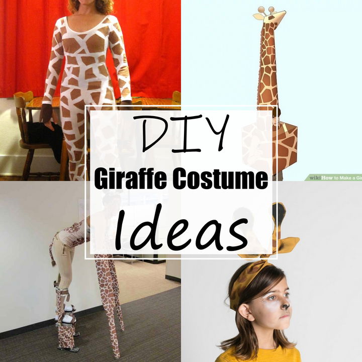 DIY Giraffe Costume Ideas 1