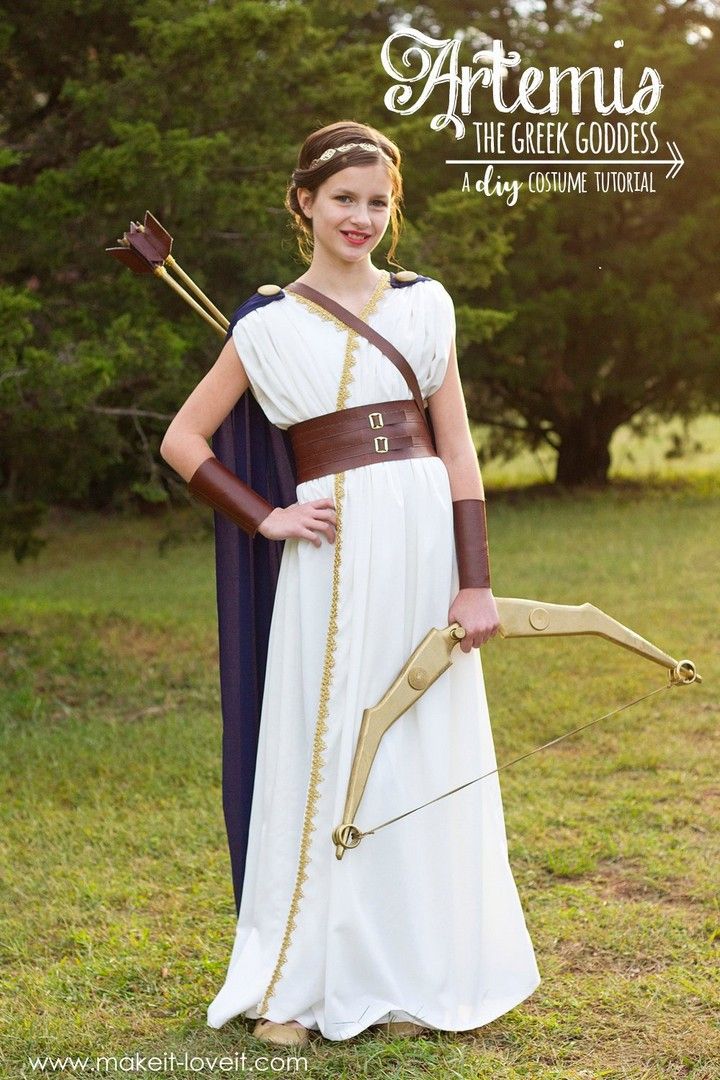 DIY Greek Goddess Costume