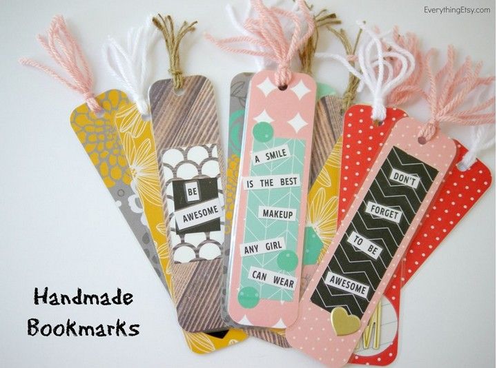 DIY Handmade Bookmarks