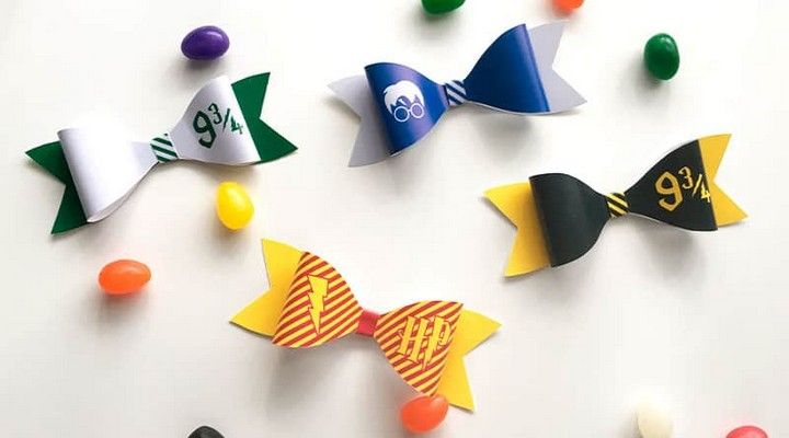 DIY Harry Potter Paper Bows