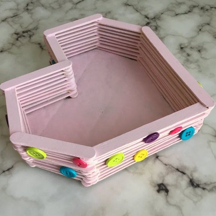 DIY Heart Box Valentine Craft