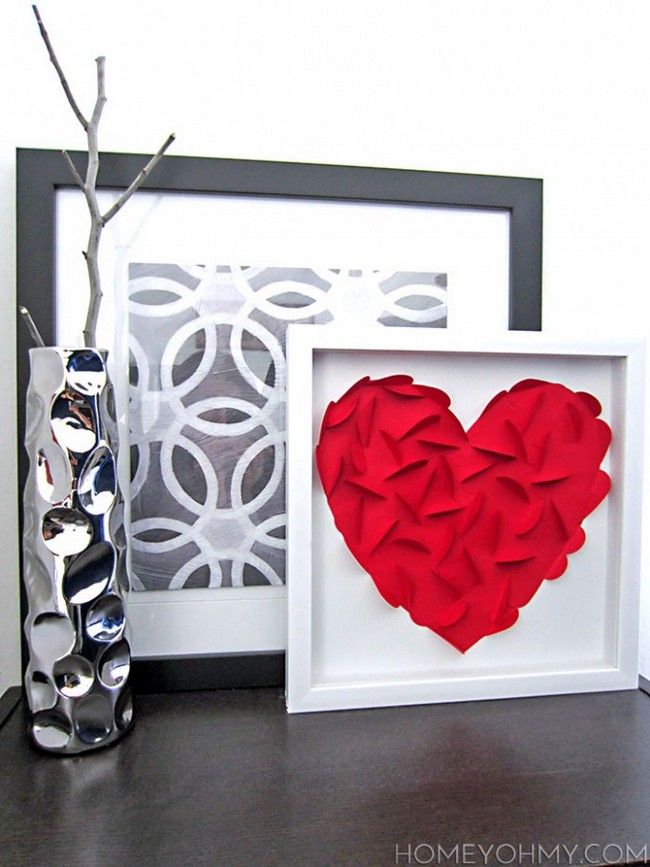 DIY Heart Wall Art