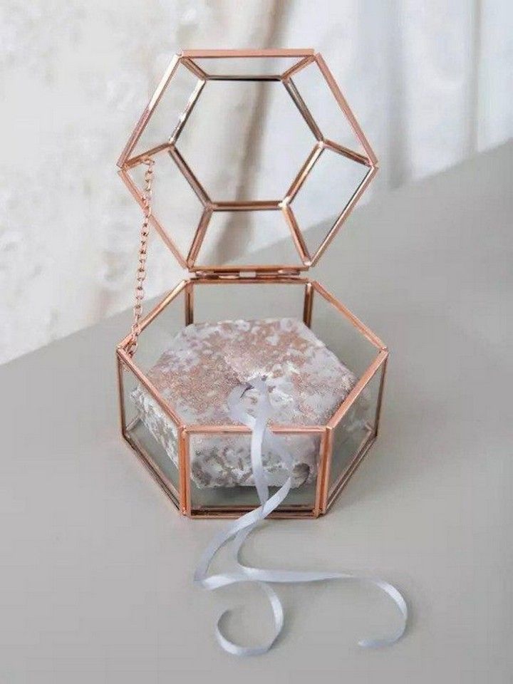DIY Hexagon Ring Box