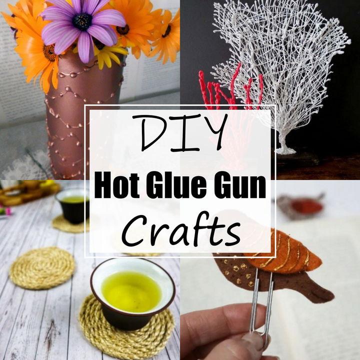 18 DIY Hot Glue Gun Crafts For Kids