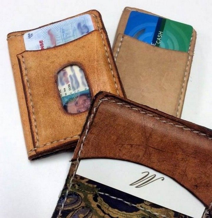 DIY Hybrid Leather Wallet
