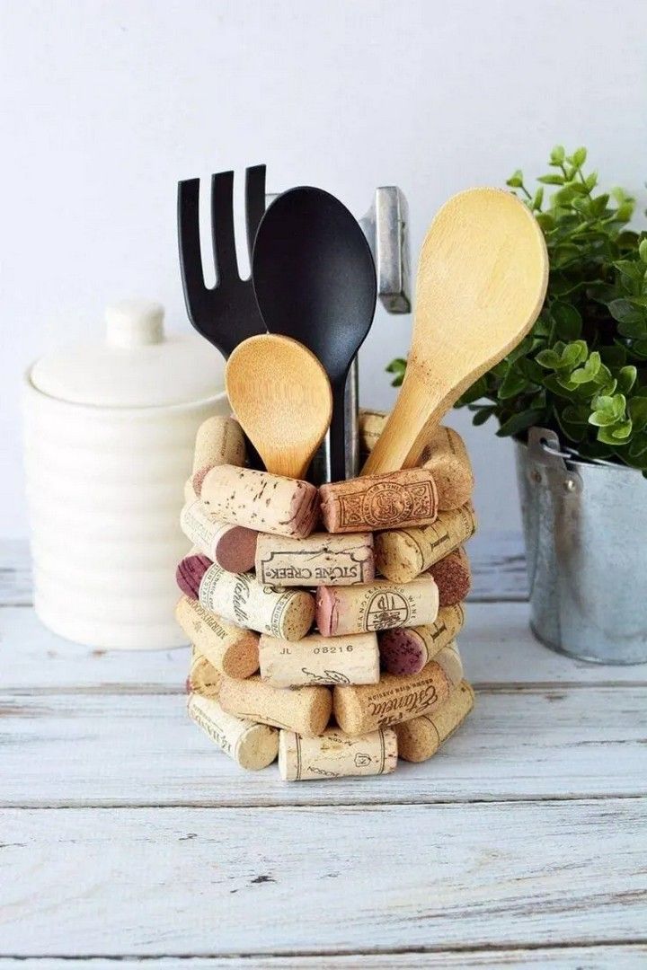 DIY Kitchen Utensil Holder