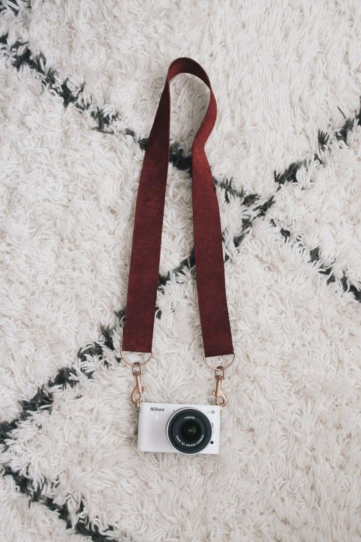 DIY Leather Camera Strap