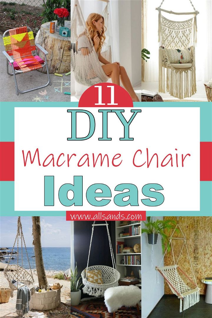 DIY Macrame Chair Ideas