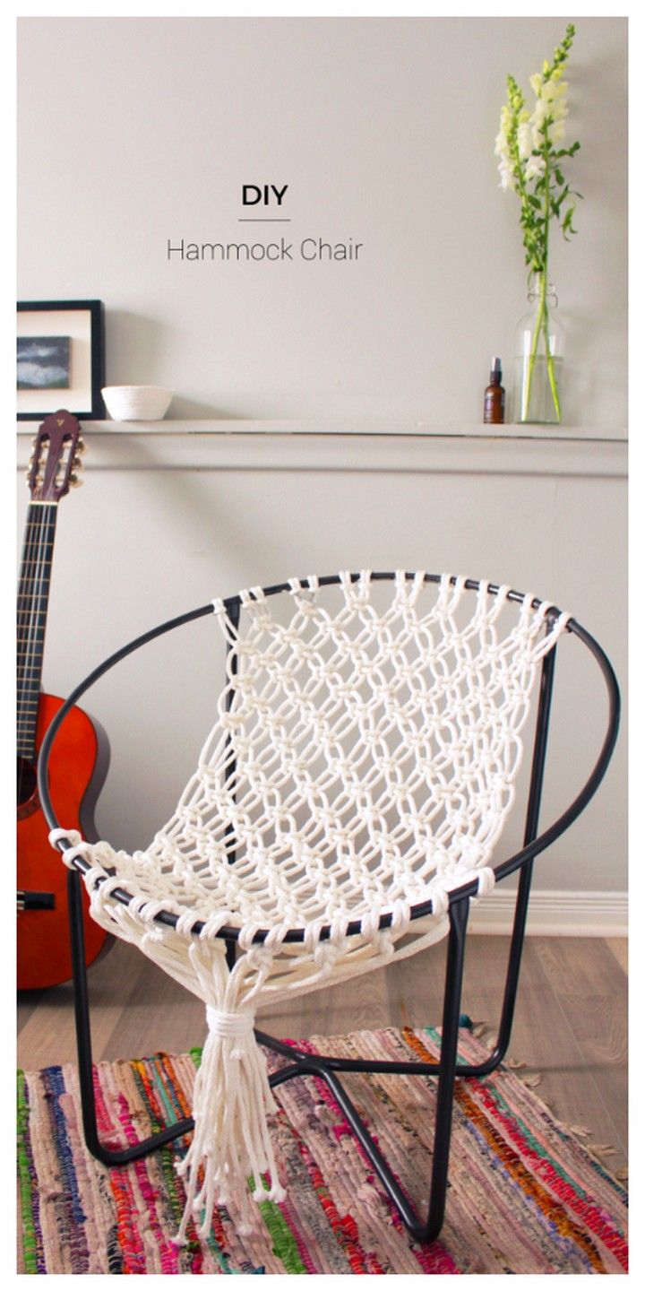 DIY Macrame Hammock Chair 