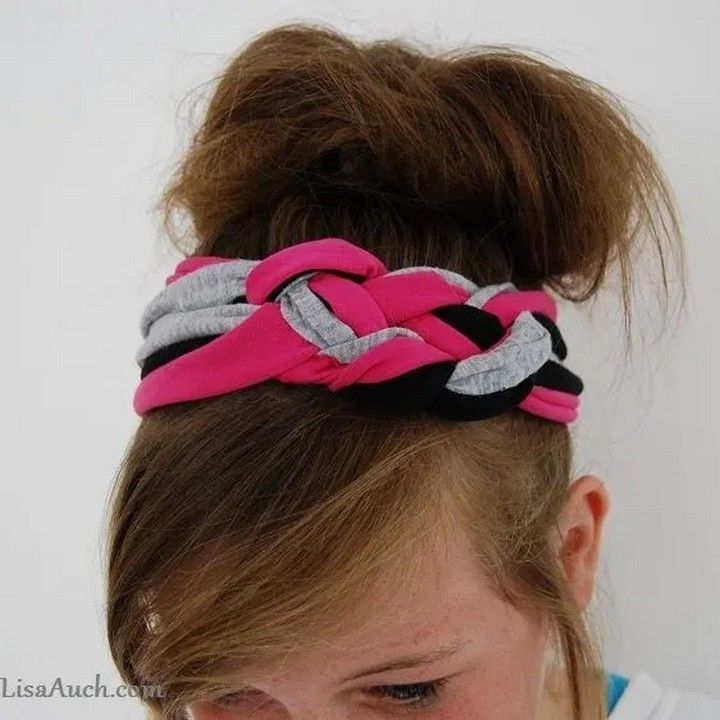 DIY Make Your Own Fabulous Headbands Using Old T-shirts