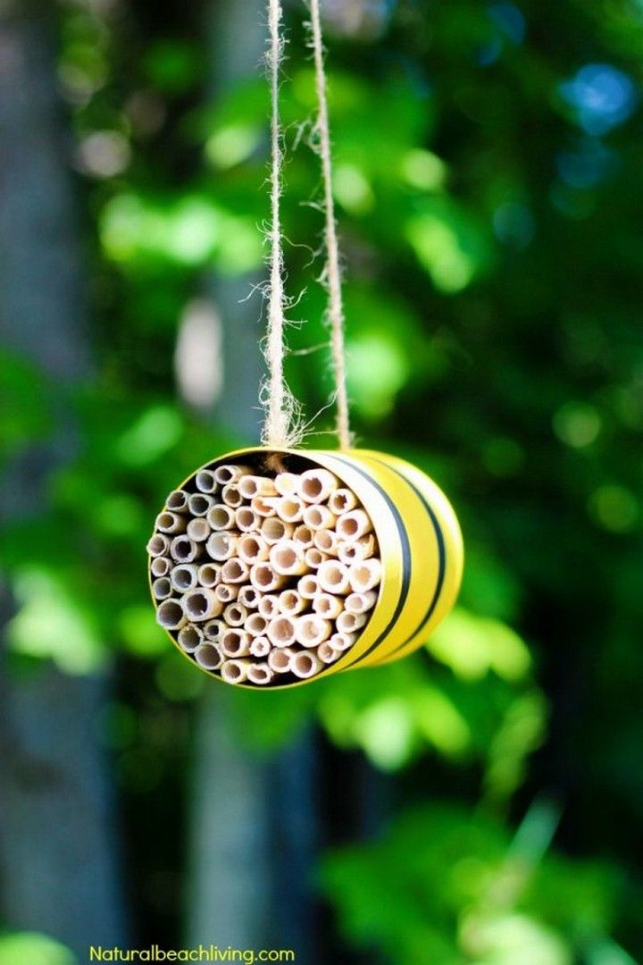 DIY Mason Bee Habitat