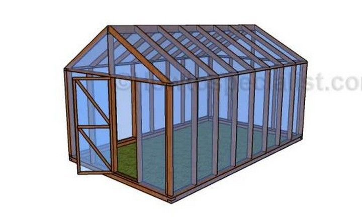DIY Mini Greenhouse Plan