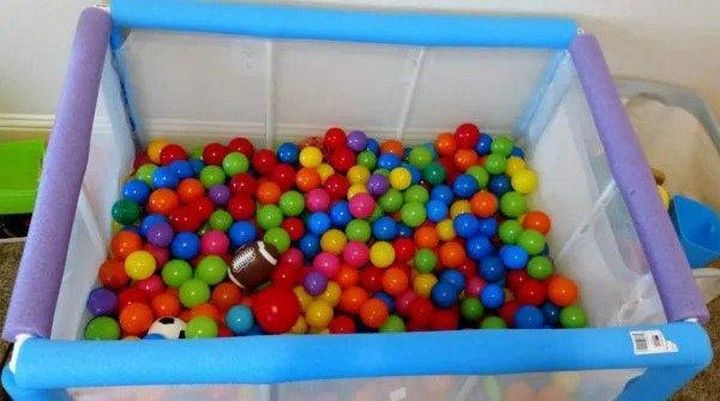 DIY PVC Pipe Ball Pit