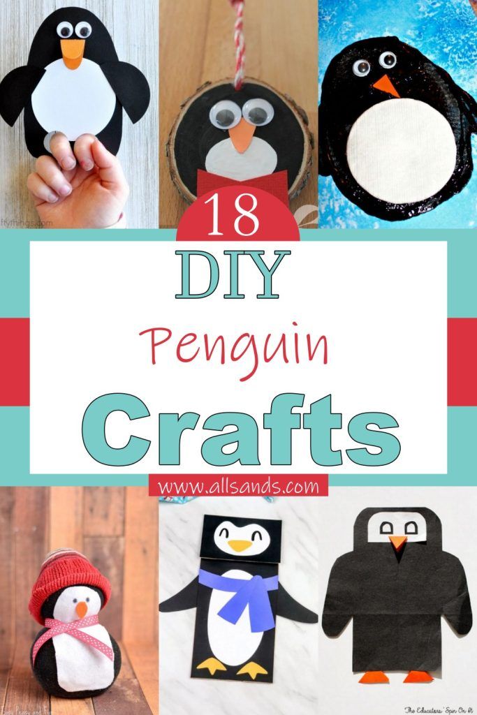 18 DIY Penguin Craft Ideas For Kids - All Sands