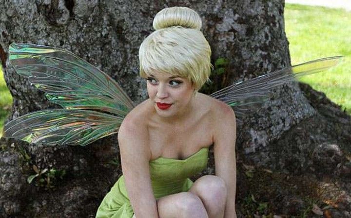 DIY Peter Pan Tinker Bell Costume