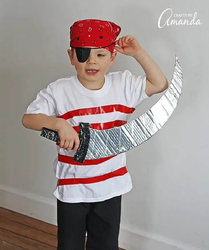 DIY Pirate Costume for Kids