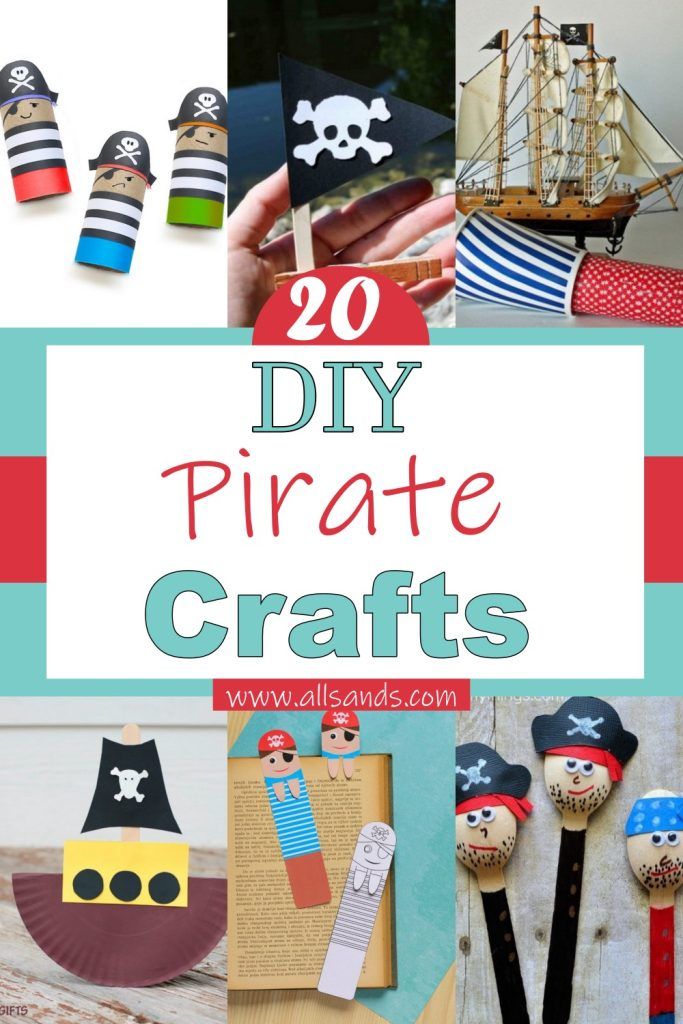 20 DIY Pirate Crafts For Everyone To Try - All Sands