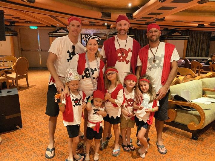 DIY Pirate Shirt Costumes