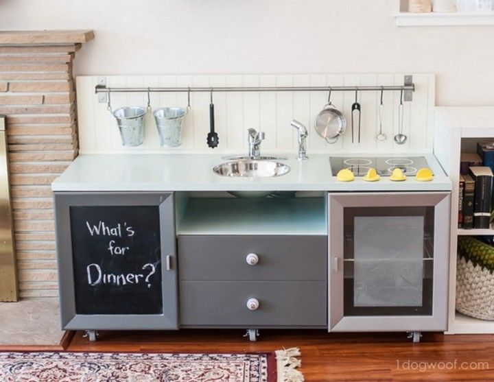 DIY Play Kitchen for Under $90