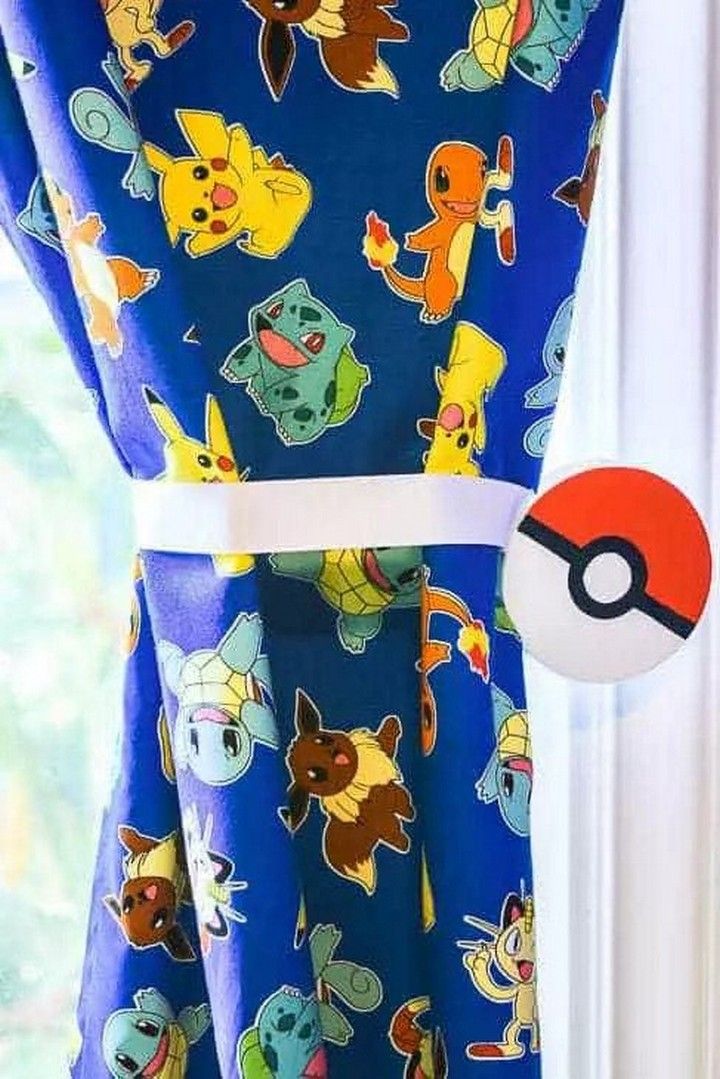 Pokemon Magnetic Tie Backs