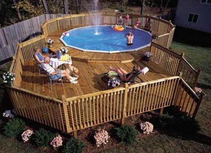 DIY Pool Deck