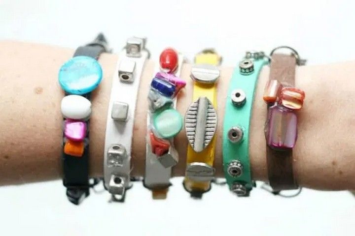 DIY Popsicle Stick Bracelets Are Super Stylish