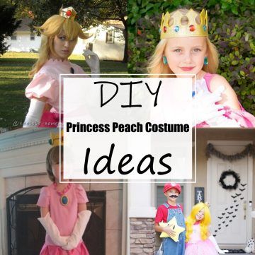 DIY Princess Peach Costume Ideas 1